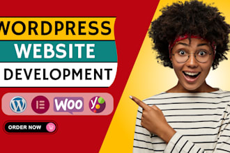 design, redesign, clone, revamp wordpress website development by elementor pro