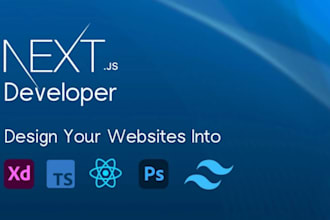 do react js, next js, typescript web app frontend or full stack development