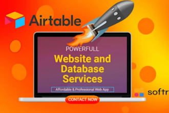 setup airtable, client portals, adalo, softr, glide, supabase, budi, mirobase