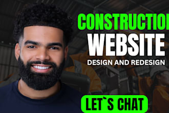 design construction website roofing website plumbing website