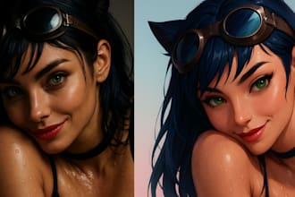 create ai generated nsfw and sfw art illustrations in any custom kink