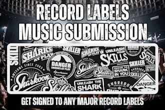 send your demo music to 30,000 record label managers and executive to get signed