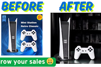 add a clean, professional background to your product image