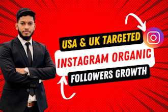 build your instagram presence in USA and UK with real audience