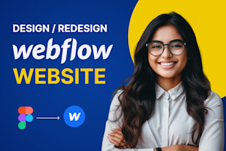 design redesign, develop webflow website, webflow expert, webflow