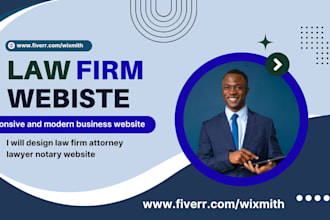 develop notary wordpress website for law firm website, attorney, lawyer, tax