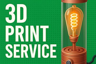 3d print your models in high quality fdm up to 48x48x50cm