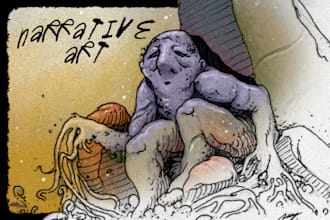 illustrate narrative images for books or concept projects