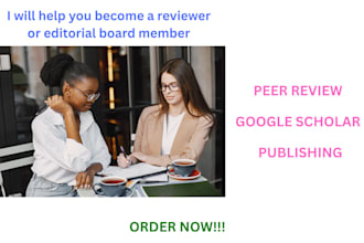 make you an editorial board and reviewer member in a peer reviewed journal