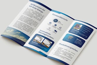 design a leaflet brochure