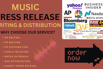 do music press release writing music press release distribution song pr