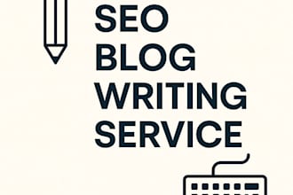 write SEO friendly blog posts and articles in fluent english