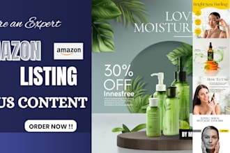 create and design amazon a plus content enhanced  brand content amazon images