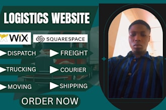 design, create, build SEO optimized logistics website