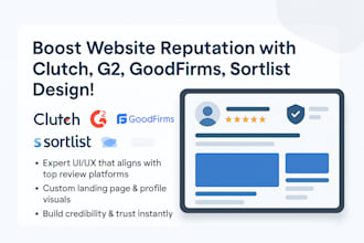 increase the repute of your website with clutch goodfirm g2 sorlist design