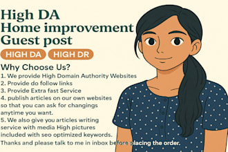 publish home improvement high da traffic guest post