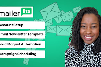 set up your mailerlite automation and templates