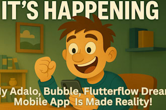 adalo bubble flutterflow mobile developer