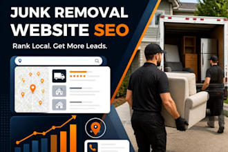 do seo for junk removal, dumpster rental, junk hauling and cleanout websites