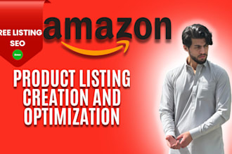 do amazon listing creation and optimization for fba and private label