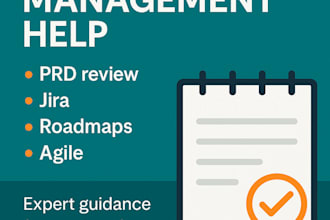 help with product management, prds, jira, and user stories
