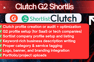 boost your online credibility optimize clutch g2 sortlist profile professionally