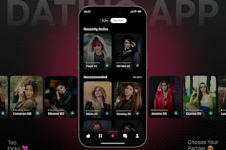 build dating app like tinder, bumble, hinge, online dating app, match making app