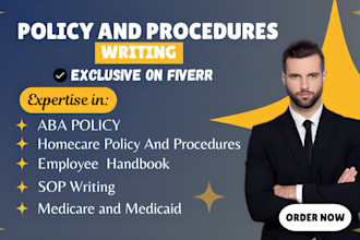 setup homecare assisted living policy and procedure manuals aba sop