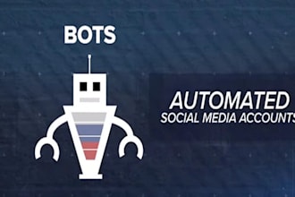 develop automated tiktok bot, live streaming bot, instagram api bot, twitter bot