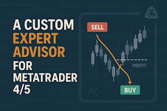 write mql5 and mql4 code to create expert advisor
