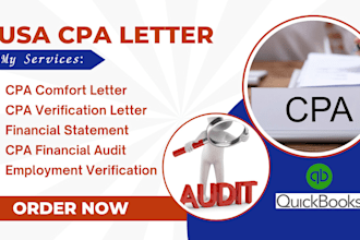 audit financial statement us cpa letter cpa comfort letter mortgage letter