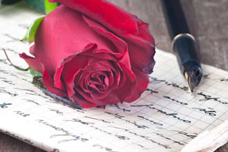 write your perfect love letter, wedding speech, or sentimental note