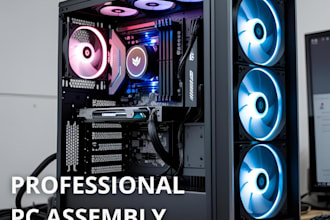 assemble a computer and provide remote technical support