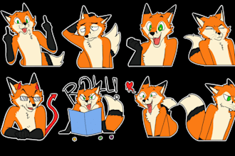 draw furry telegram stickers nsfw furry stickers discord animated stickers