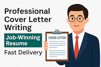 write a job winning cover letter and resume