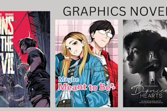 do graphic novel, comic book art, comic illustration, webtoon, webcomic