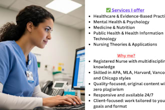 edit and format your healthcare work in apa,mla style