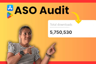 provide a professional aso audit of your app store listing
