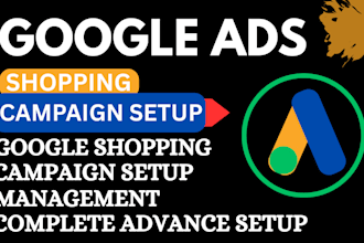 setup and optimize google shopping ads campaign