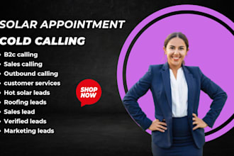 cold call solar appointment, roofing  solar leads, verified homeowner leads