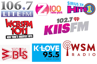 promote your song with airplay on 20 USA radio