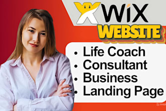 build life coach website coaching landing page website consultant website career