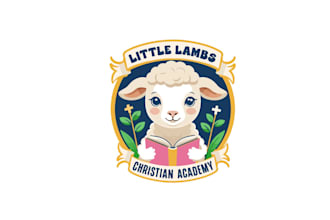create exclusive and marvelous lambs logo design