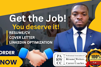 create and optimize project management resume, pmp, cv, cover letter, linkedin