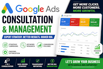 manage google ads campaigns for lead generation and sales