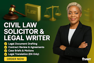 translate legal document draft case brief contract law motion legal article