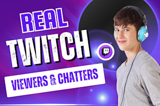 do twitch channel promotion, stream ranking for more live viewers and chatters