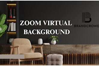 design customized zoom virtual background