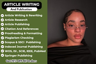 write rewrite, publish article in ssci scie scopus wos isi ieee or index journal
