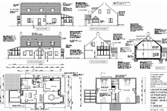 city permit blueprints architect for house plans adu garage deck patio shed
